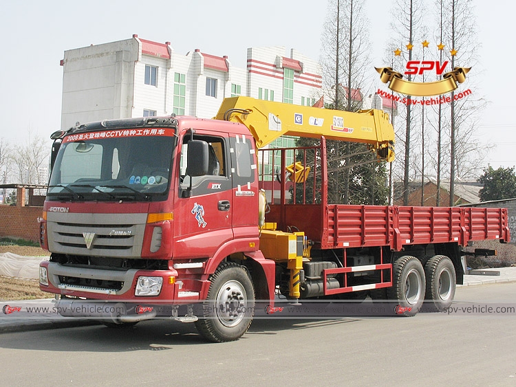 Telescopic Hydraulic Loader FOTON - Red Color